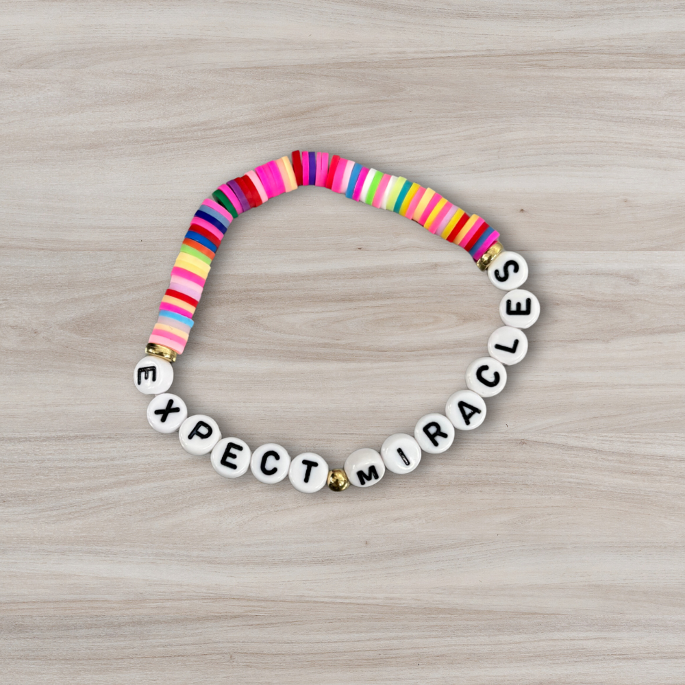 Expect Miracles Friendship Bracelet