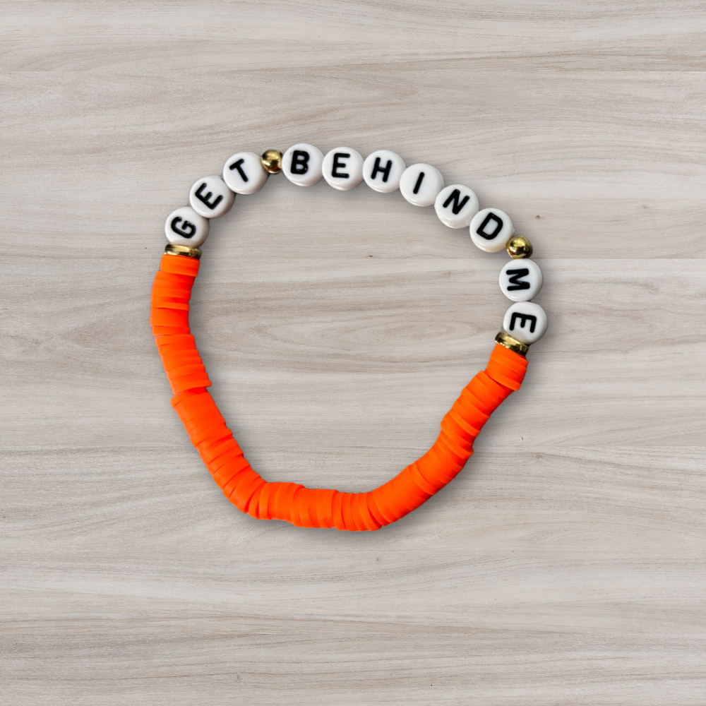Get Behind Me Friendship Bracelet
