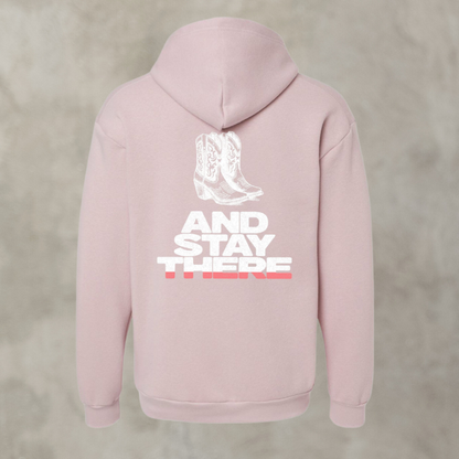 Get Behind Me Pink Hoodie